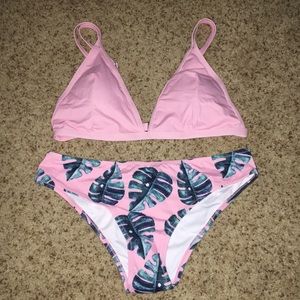 NWT! Pink and Green Bikini
